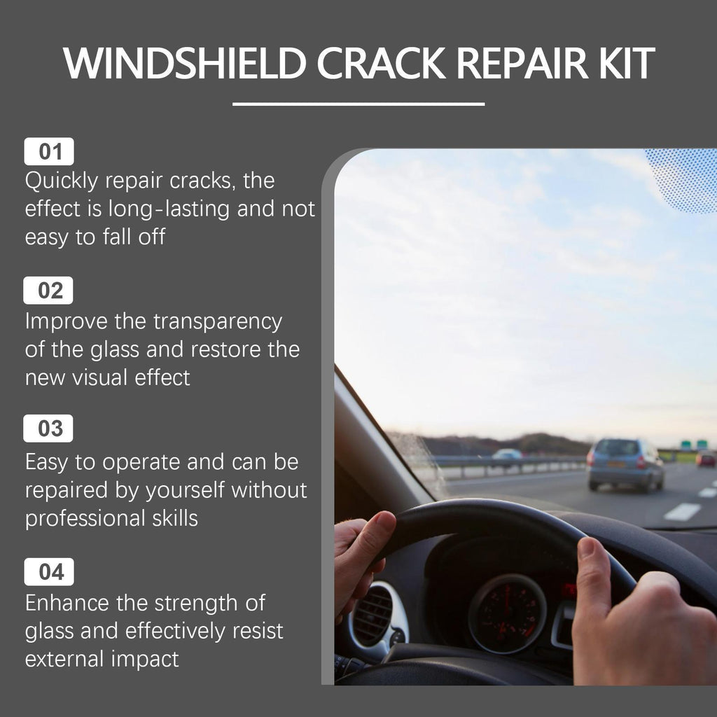Homont Car Windshield Crack Nano Repair Kit