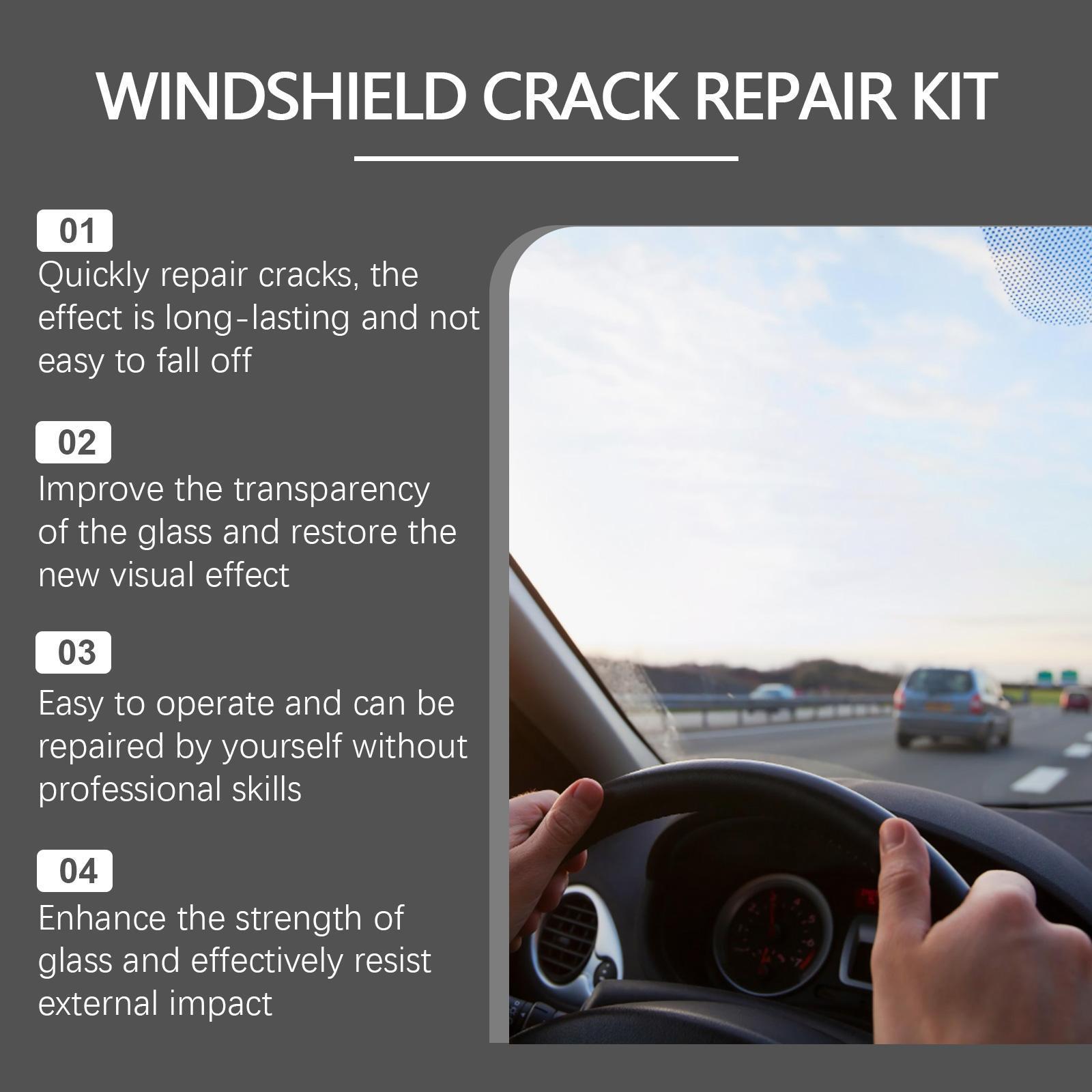 Homont Car Windshield Crack Nano Repair Kit
